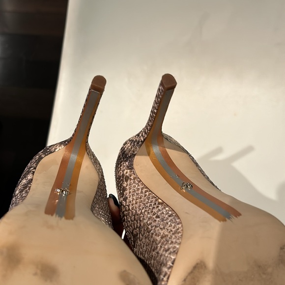 Sam Edelman Hazel Snake Print Pointed-toe Pumps 8.5 - Picture 7 of 7